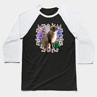 Spring Cat Baseball T-Shirt